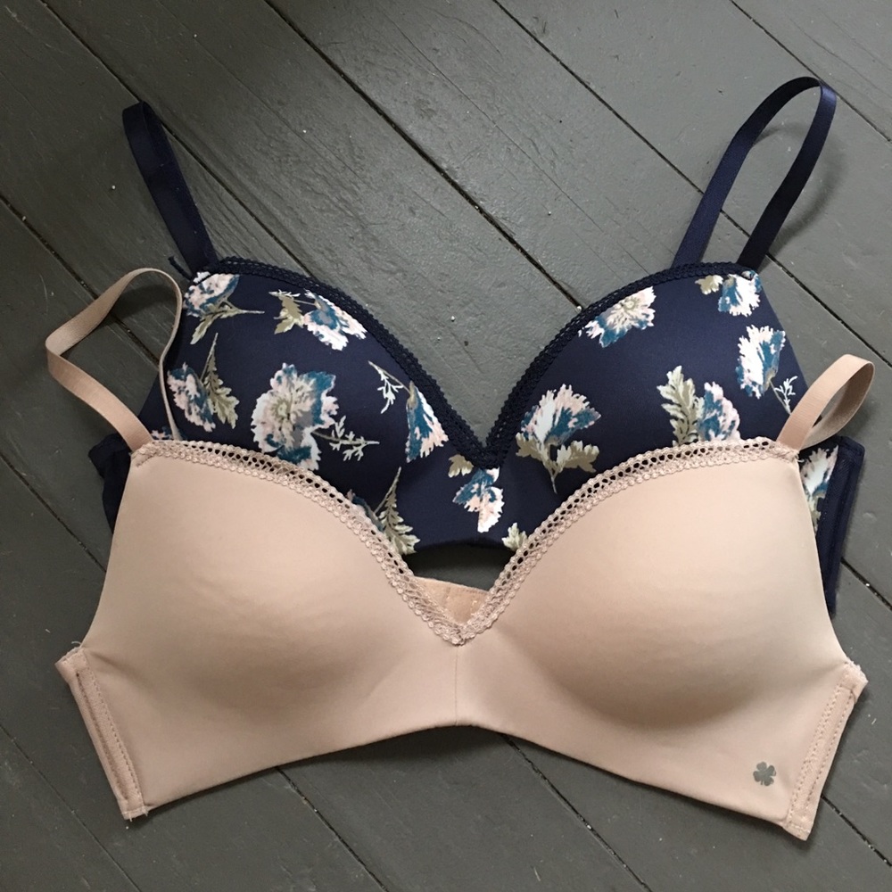 Luck Brand set of two bras
